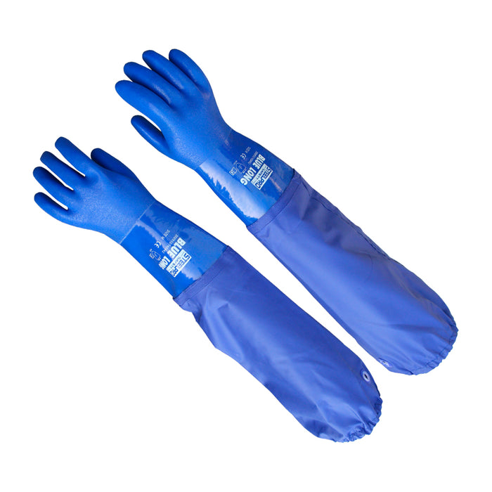 Guante blue long Cuff