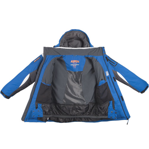 Parka HW Aspen Con Recco Hombre Azulina Certificada