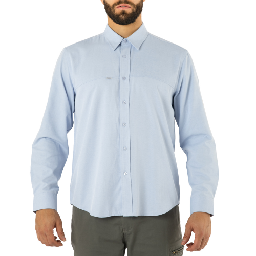 Camisa Vancouver Hombre Celeste