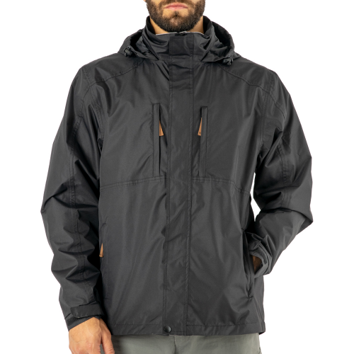 Parka Desmontable Quebec Ottawa 3 En 1 Negro
