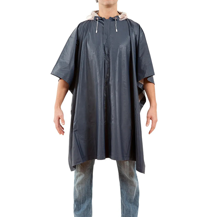 Poncho impermeable PVC c/gorro