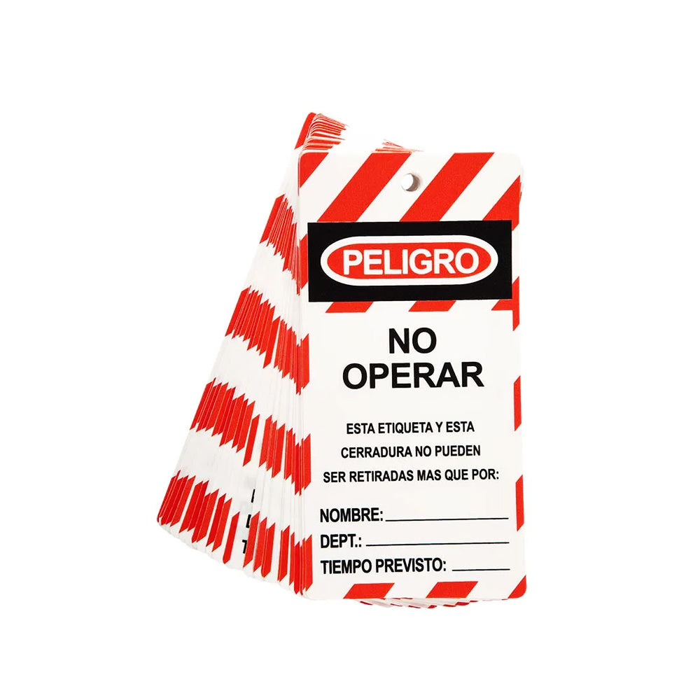 Tarjetas Lockout No Operar