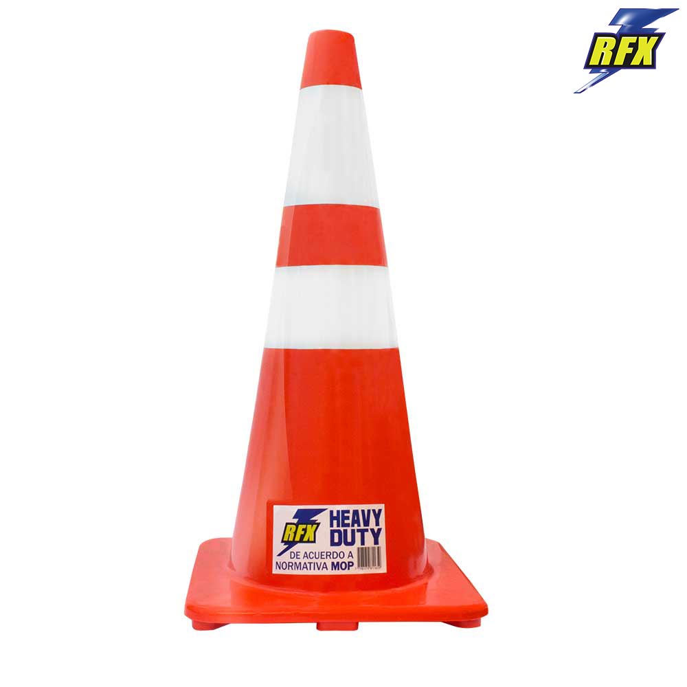 Cono Señalización 28'' Doble Cinta